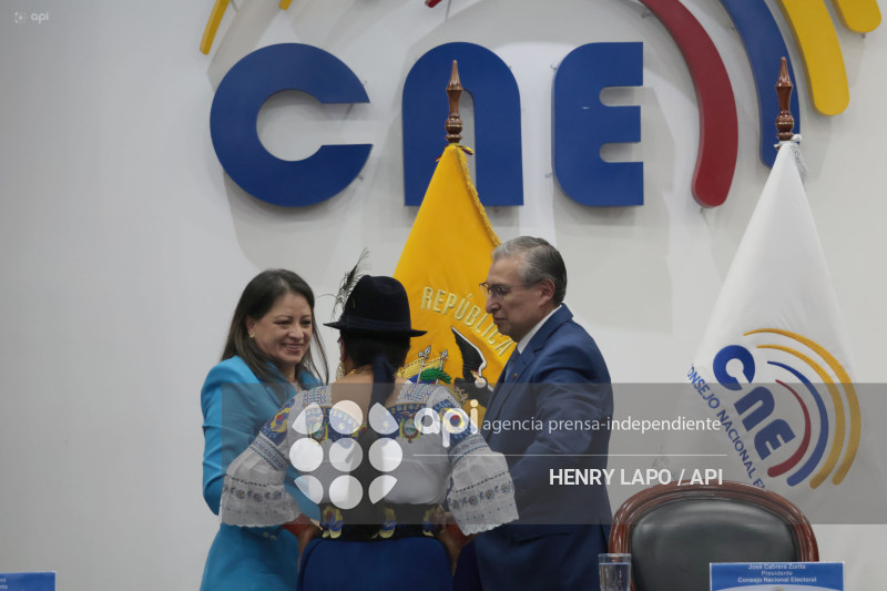POSESION NUEVO PRESIDENTE CNE