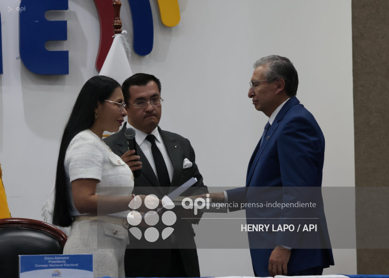 POSESION NUEVO PRESIDENTE CNE