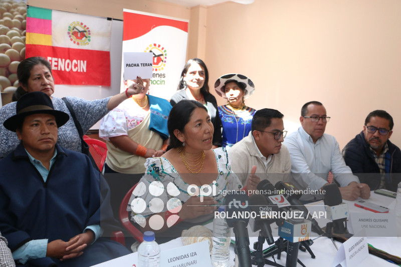FENOCIN PIDE REVOCATORIA DEL MANDATO DEL PRESIDENTE NOBOA