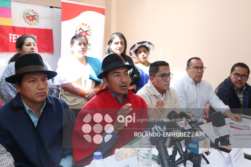 FENOCIN PIDE REVOCATORIA DEL MANDATO DEL PRESIDENTE NOBOA