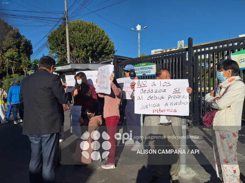 PROTESTA SEPARACIÓN DE INTERNOS ROTATIVOS HCAM