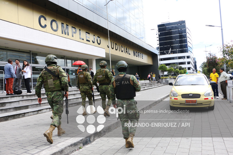 SUPUESTA BOMBA COMPLEJO JUDICIAL NORTE