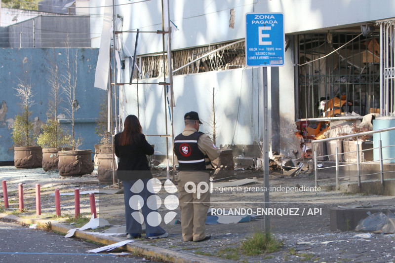 ATENTADO EN EX EDIFICIO DE MEDIOS PUBLICOD