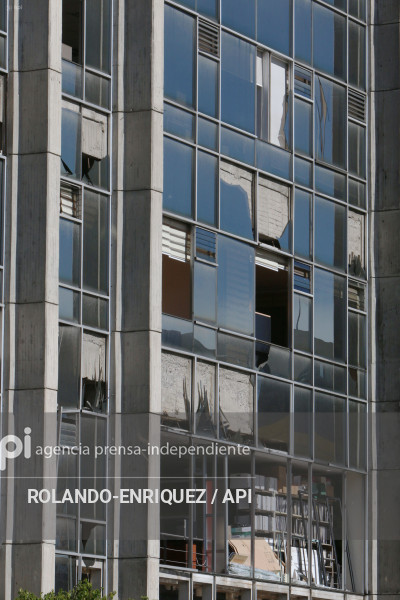 ATENTADO EN EX EDIFICIO DE MEDIOS PUBLICOD