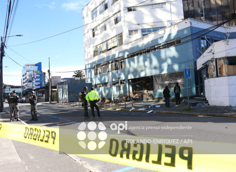 ATENTADO EN EX EDIFICIO DE MEDIOS PUBLICOD