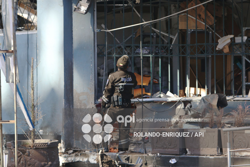 ATENTADO EN EX EDIFICIO DE MEDIOS PUBLICOD