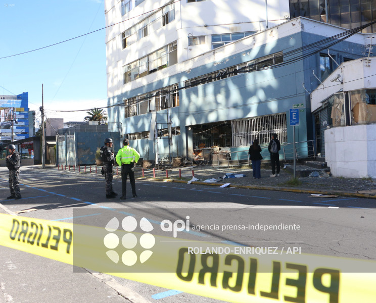 ATENTADO EN EX EDIFICIO DE MEDIOS PUBLICOD