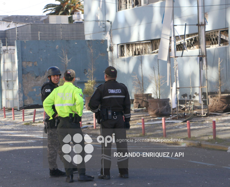 ATENTADO EN EX EDIFICIO DE MEDIOS PUBLICOD