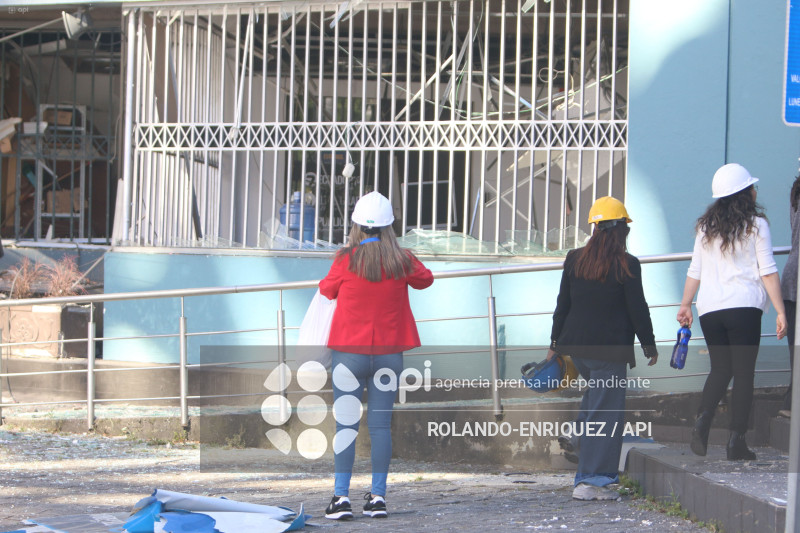 ATENTADO EN EX EDIFICIO DE MEDIOS PUBLICOD