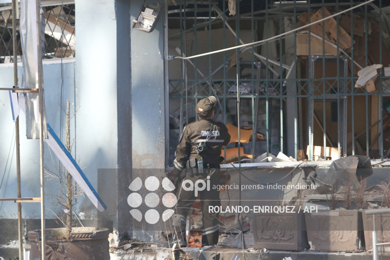 ATENTADO EN EX EDIFICIO DE MEDIOS PUBLICOD