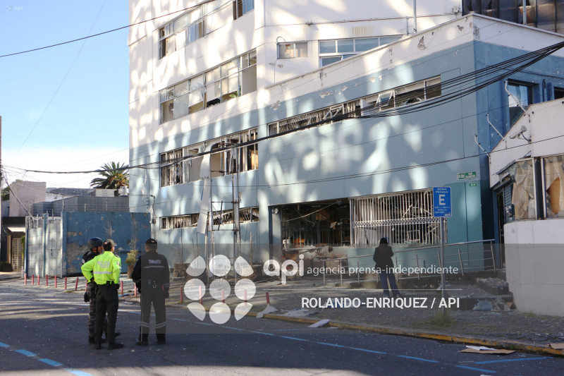 ATENTADO EN EX EDIFICIO DE MEDIOS PUBLICOD