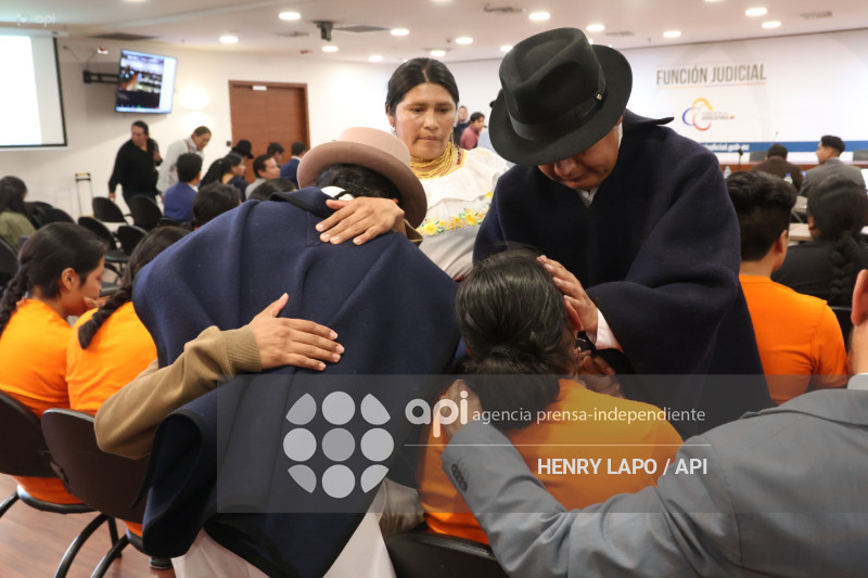 AUDIENCIA CASO OTAVALEÑOS PARO NACIONAL