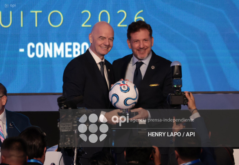 VISITA GIANNI INFANTINO FIFA CONGRESO CONMEBOL