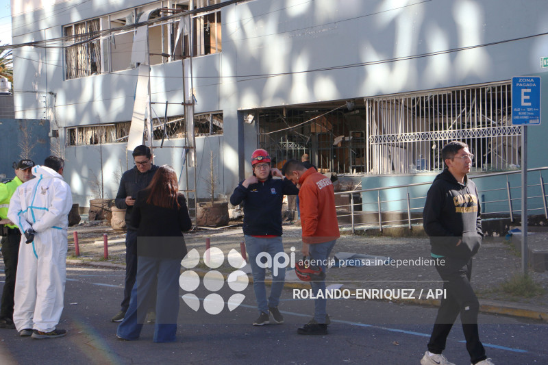 ATENTADO EN EX EDIFICIO DE MEDIOS PUBLICOD